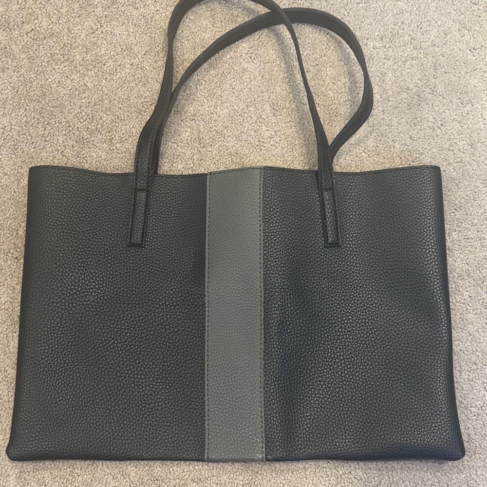 Elegant Black and Gray Tote Bag